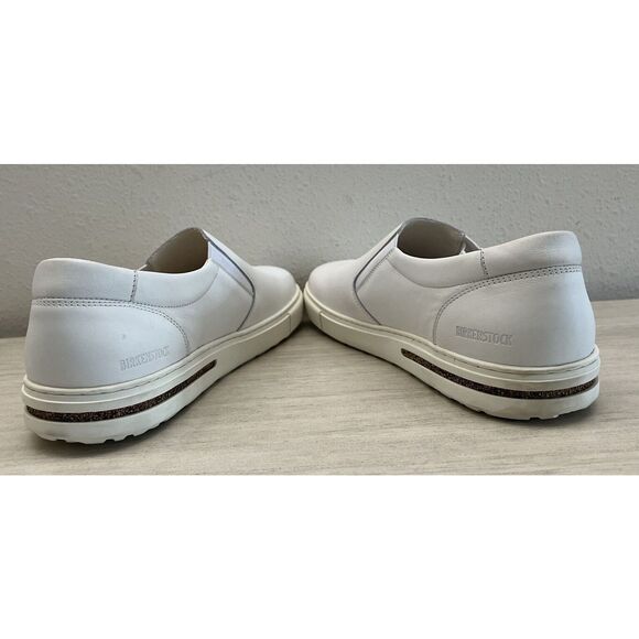 Birkenstock Oswego Men Sz 13 Max Comfort Slip On Soft Natural Leather Shoes - Picture 8 of 10